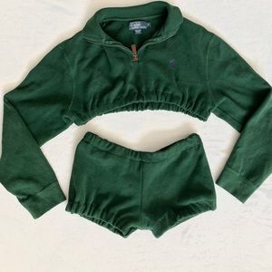 Reworked Ralph Lauren two piece.